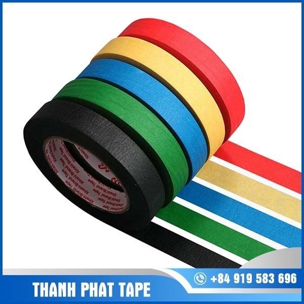 Colored double-sided tape